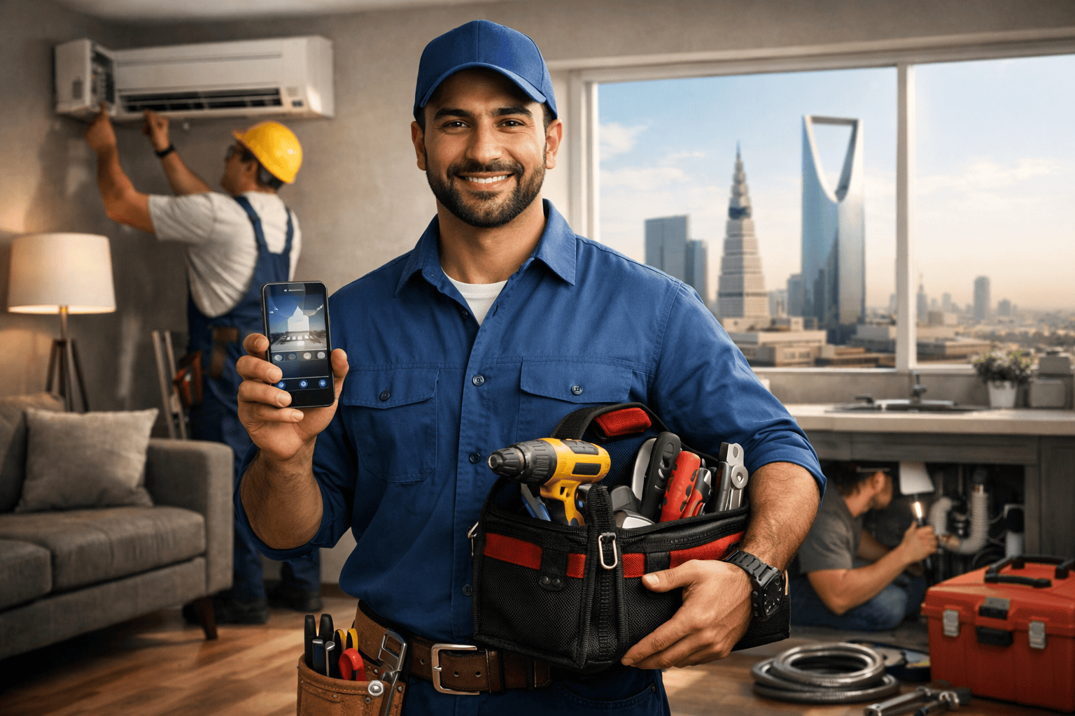 أهم خدمات تطبيقات الصيانة المنزلية