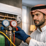 متى يحتاج المكيف إلى إعادة شحن الفريون؟